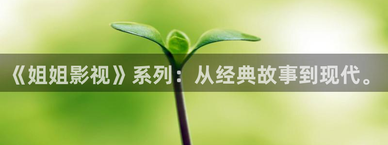 欧美天堂在线影院：《姐姐影视》系列：从经典故事到现代。